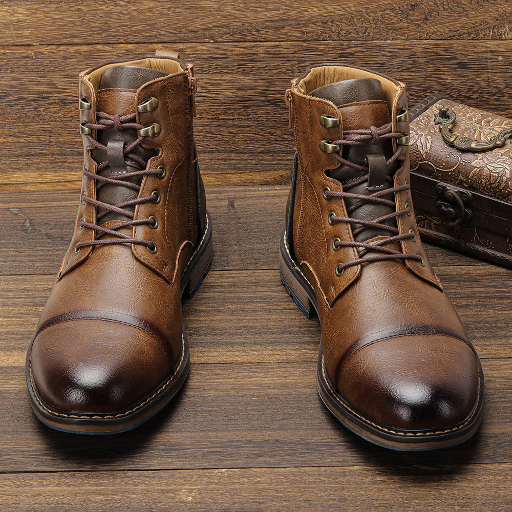 Omar - Vintage Leather Shoes for Men