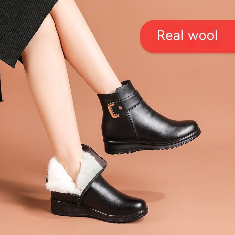 Emma - Orthopaedic leather boots for women