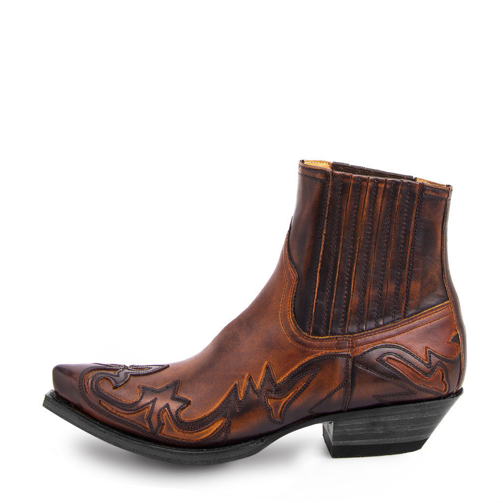 Dakota - Leather cowboy boots