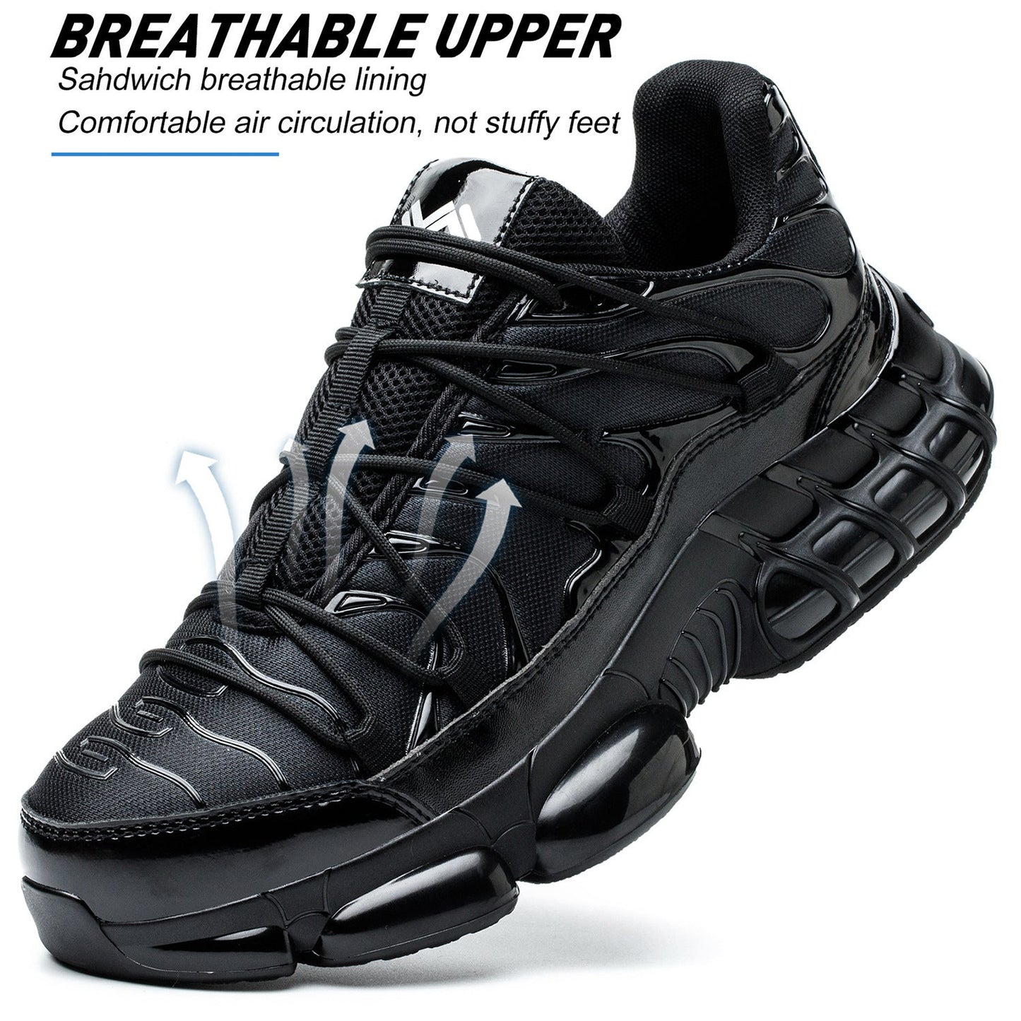 Milo - Comfortable Safety Shoes with Steel Toe Cap