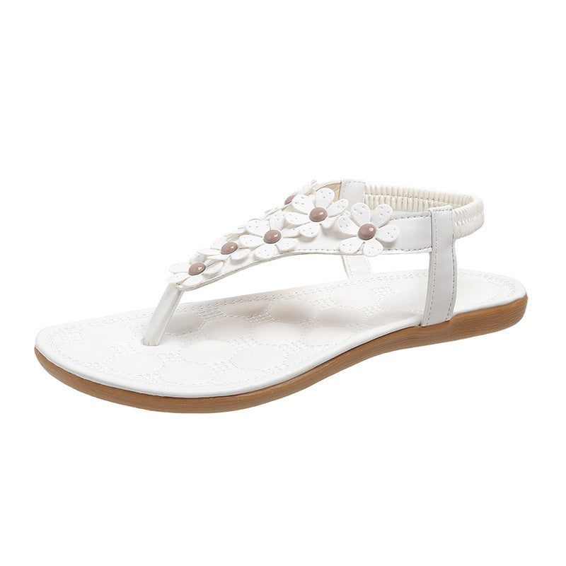 Grace - Sandals | Stylish Sandals With Floral Detail For Women