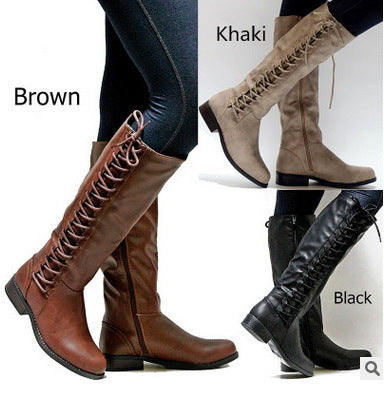 Elena - Comfortable women's high boots