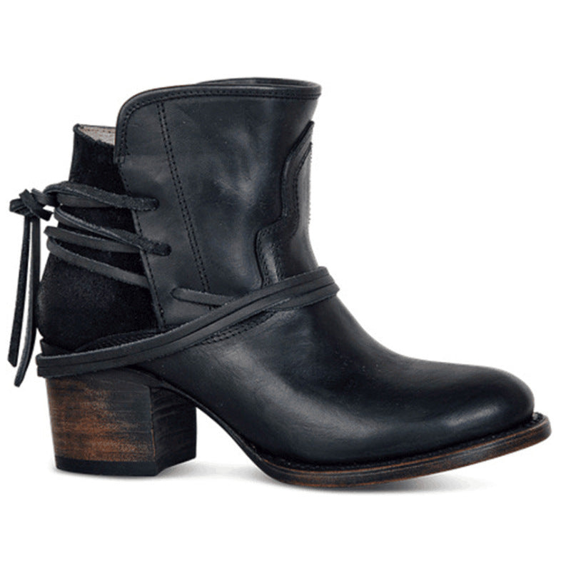Celeste - Stylish leather ladies ankle boots