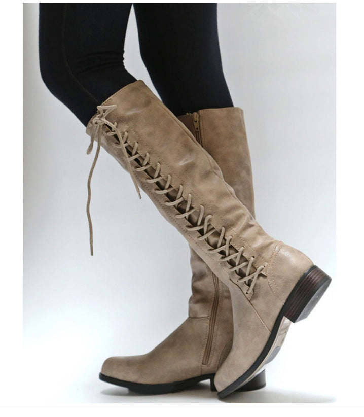 Elena - Comfortable women's high boots