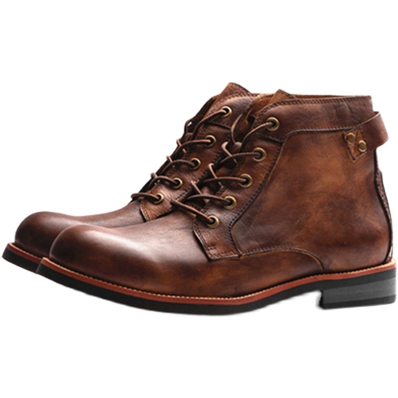 Hans - Orthopedic Leather Men's Boots