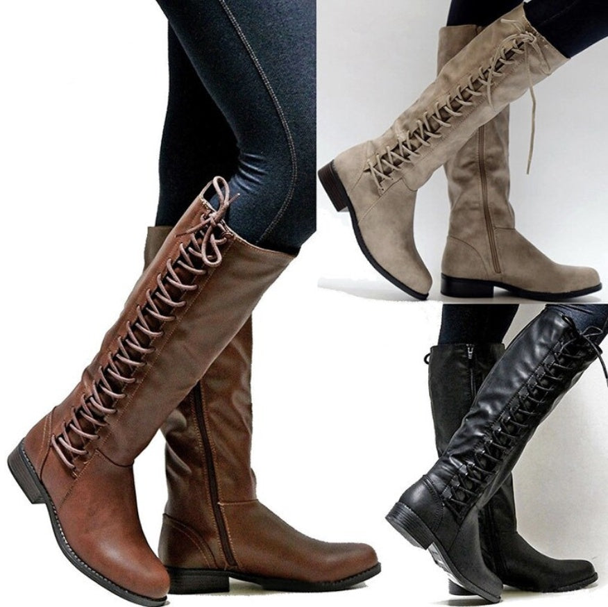 Elena - Comfortable women's high boots