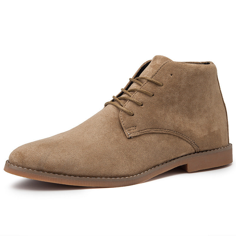 Gerald - Urban Stride Classic | Stylish Mid-Top Men's Shoes with Laces