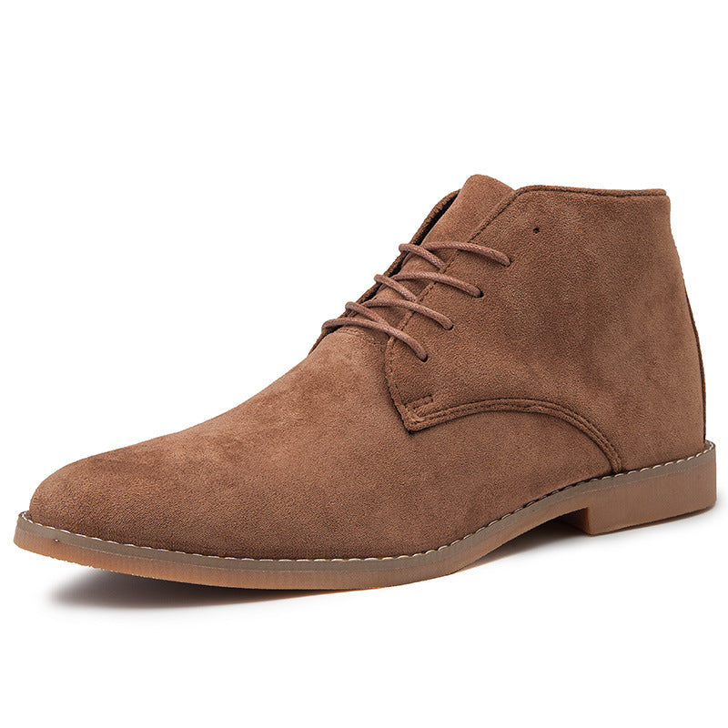 Gerald - Urban Stride Classic | Stylish Mid-Top Men's Shoes with Laces