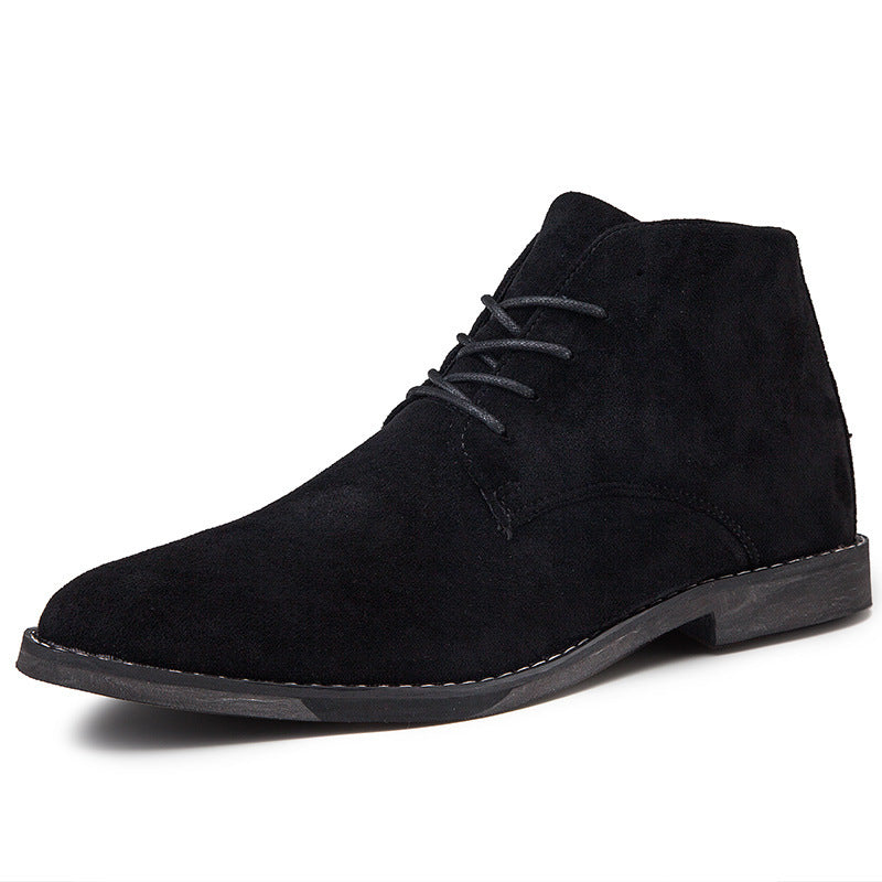 Gerald - Urban Stride Classic | Stylish Mid-Top Men's Shoes with Laces