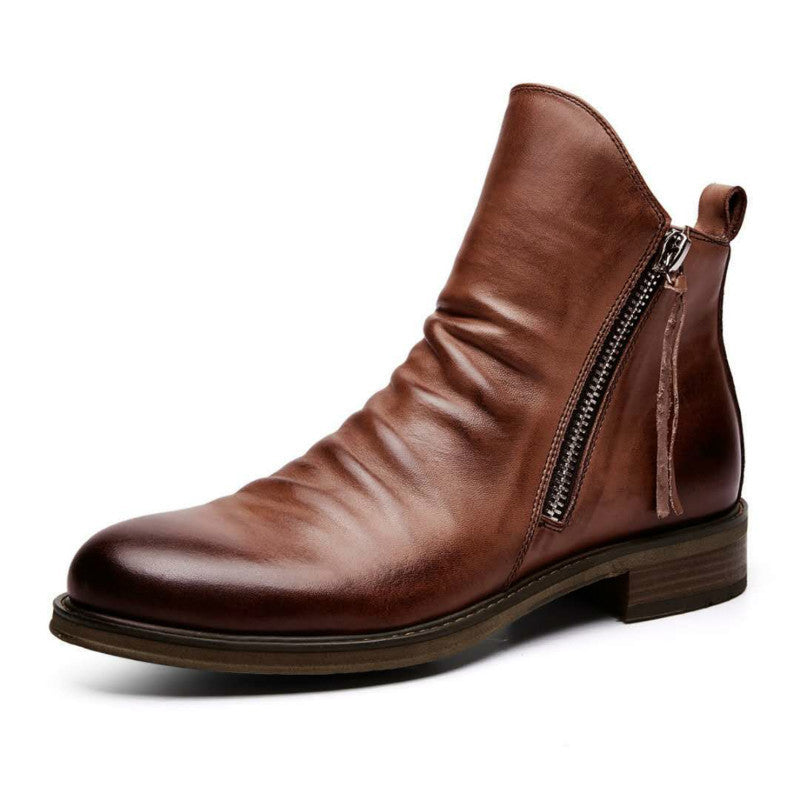 Mac - Stylish Men's Leather Boots
