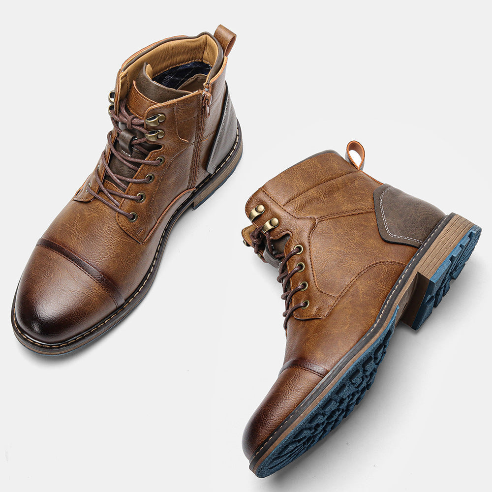 Omar - Vintage Leather Shoes for Men