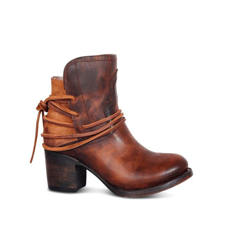 Celeste - Stylish leather ladies ankle boots