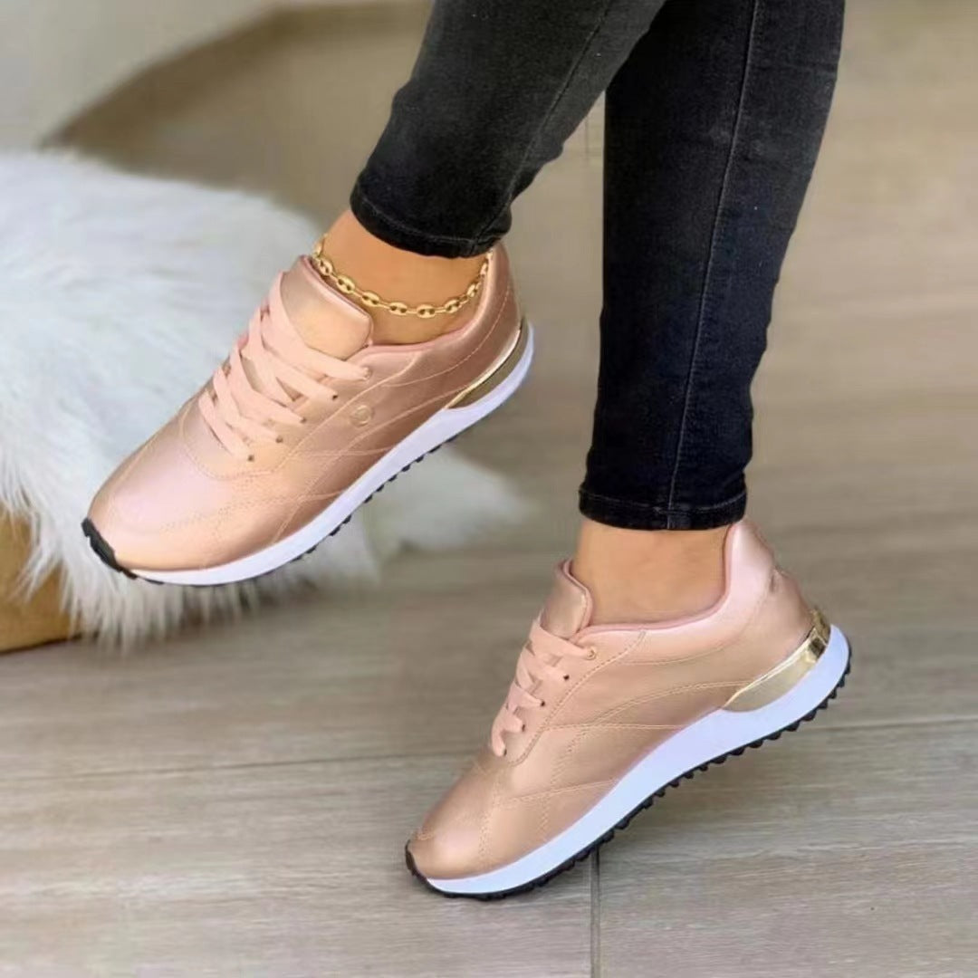 Celia - Comfortable leather ladies sneakers