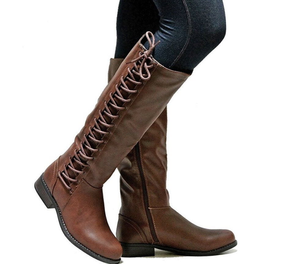 Elena - Comfortable women's high boots