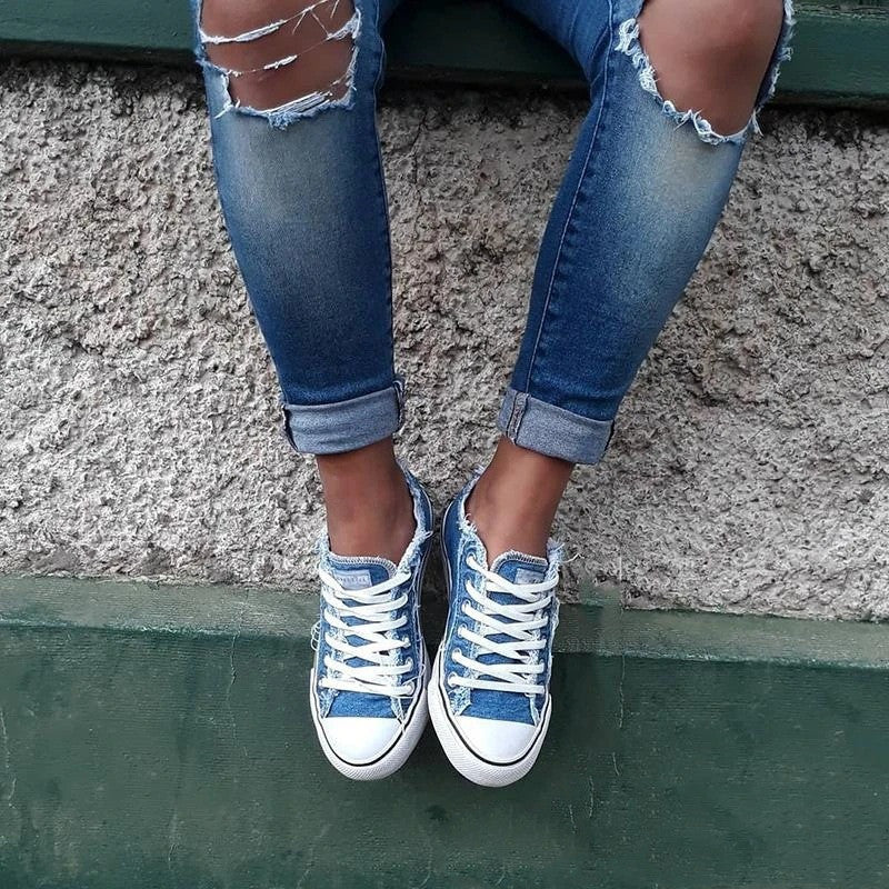 Hendrika - Shoes I Canvas shoes with laces