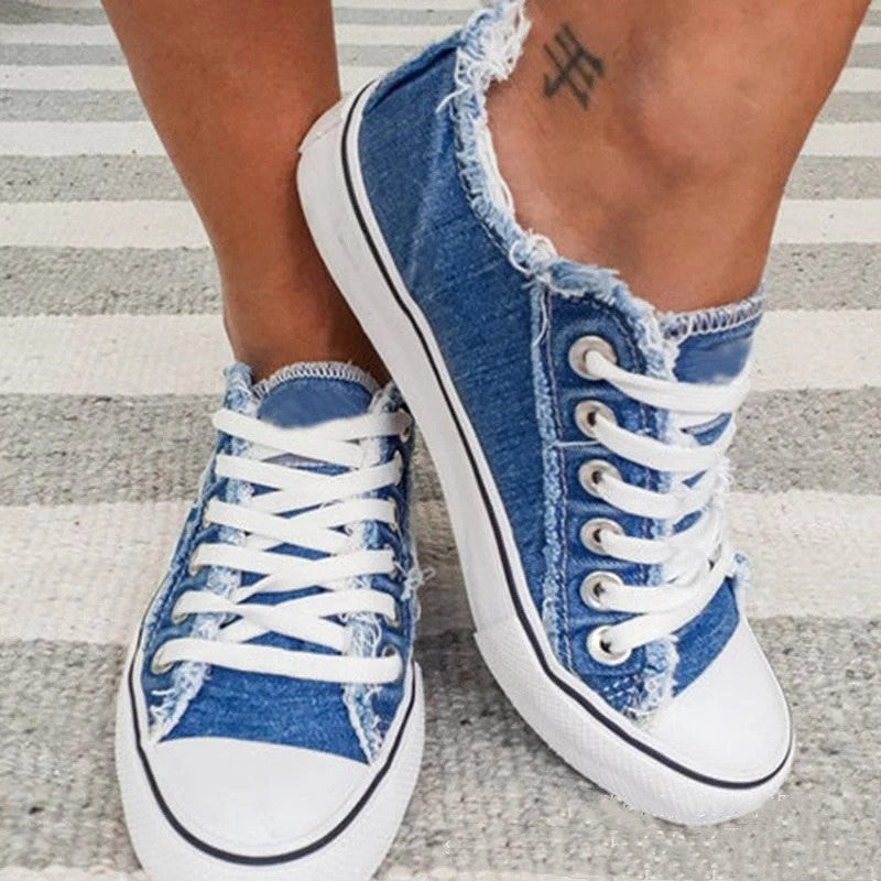 Hendrika - Shoes I Canvas shoes with laces