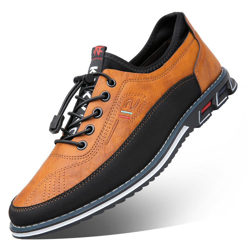 Levi - Men's Patent Leather Shoes | Stylish Oxford Design