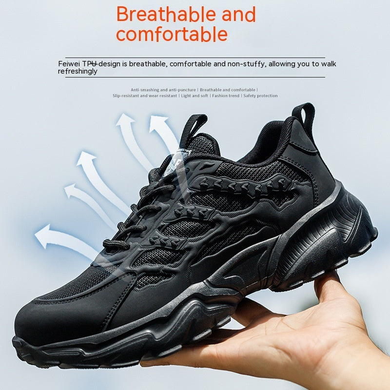 Rocco - Men's safety shoes with steel toe cap