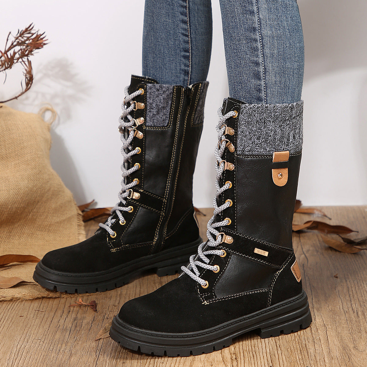 Nora - Stylish high ladies winter boots