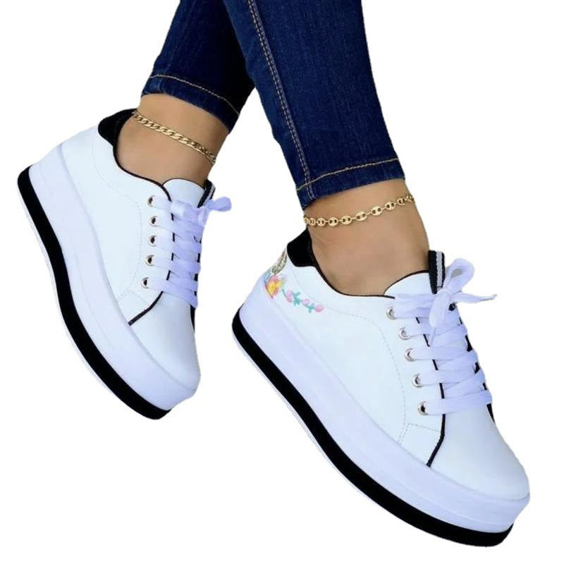 Isha - Sneaks I Sports shoes with platform sole for women