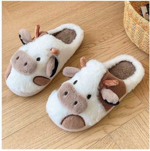 Paisley - Cow slippers | For women