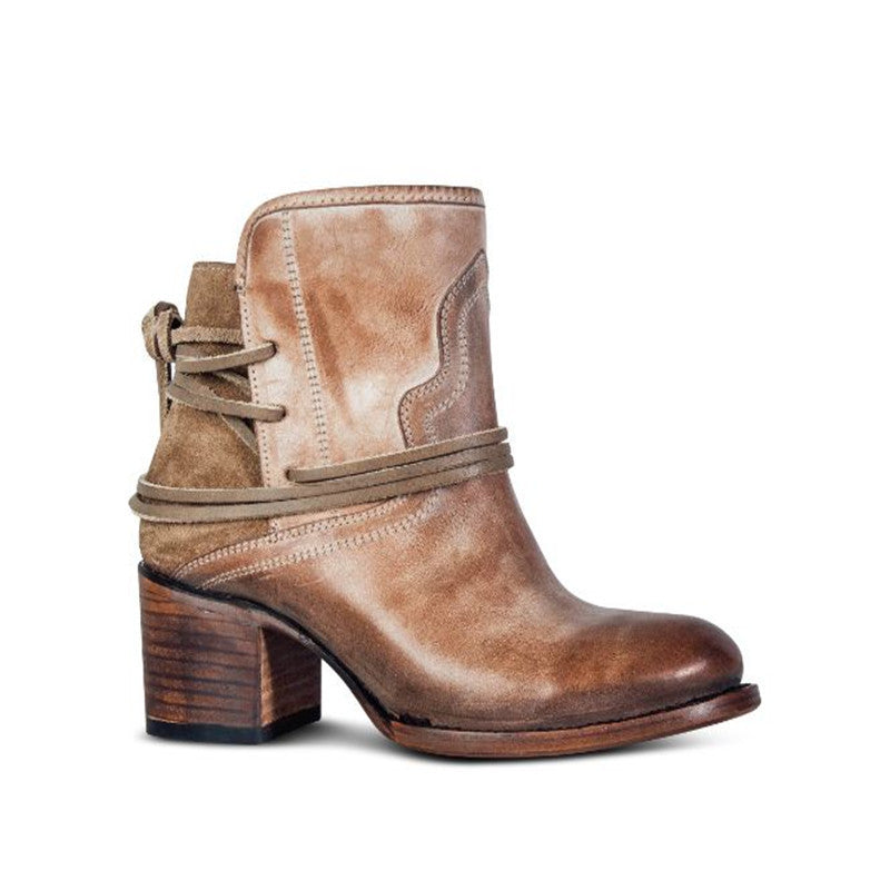 Celeste - Stylish leather ladies ankle boots