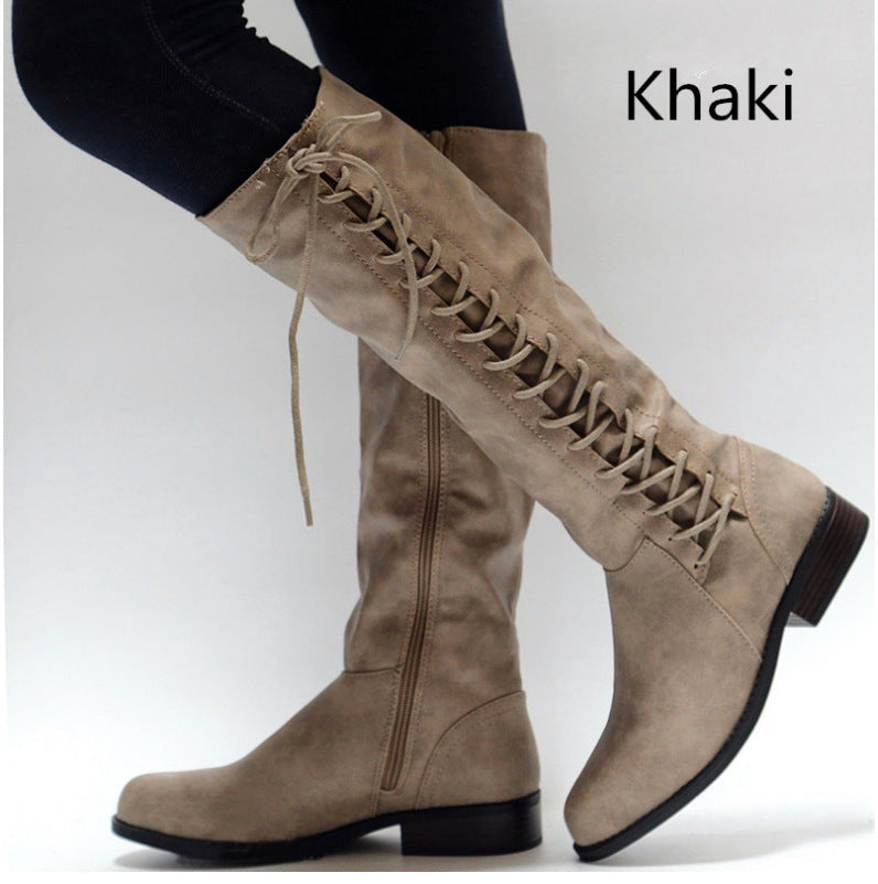 Elena - Comfortable women's high boots