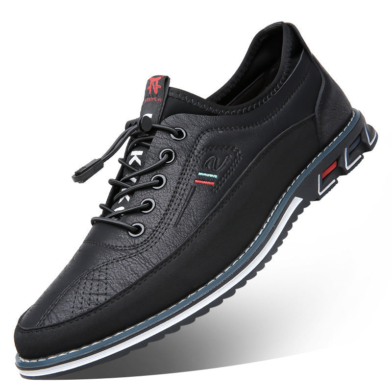 Levi - Men's Patent Leather Shoes | Stylish Oxford Design