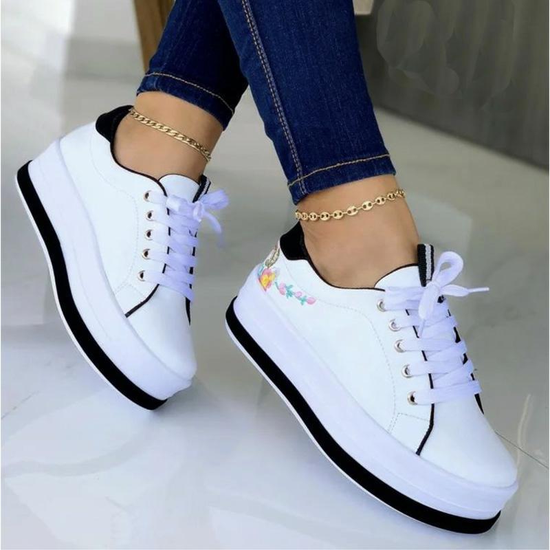 Isha - Sneaks I Sports shoes with platform sole for women