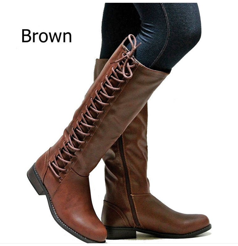 Elena - Comfortable women's high boots