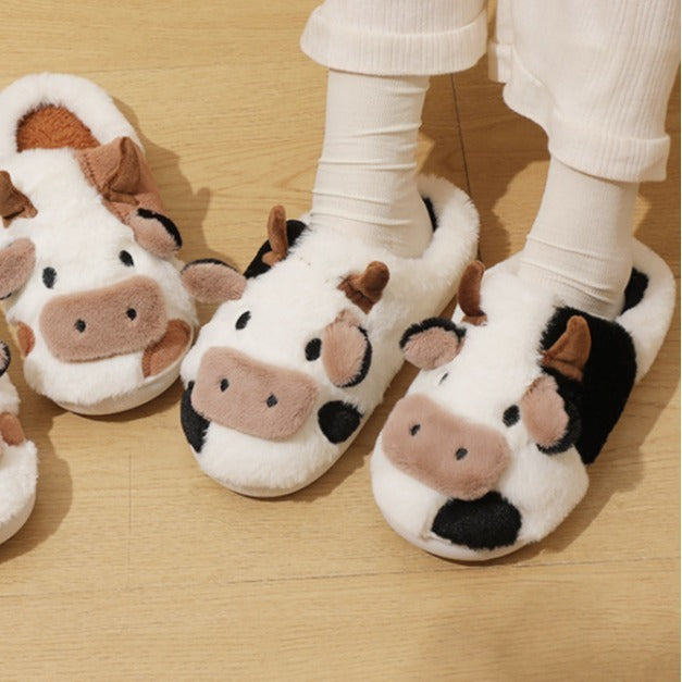 Paisley - Cow slippers | For women