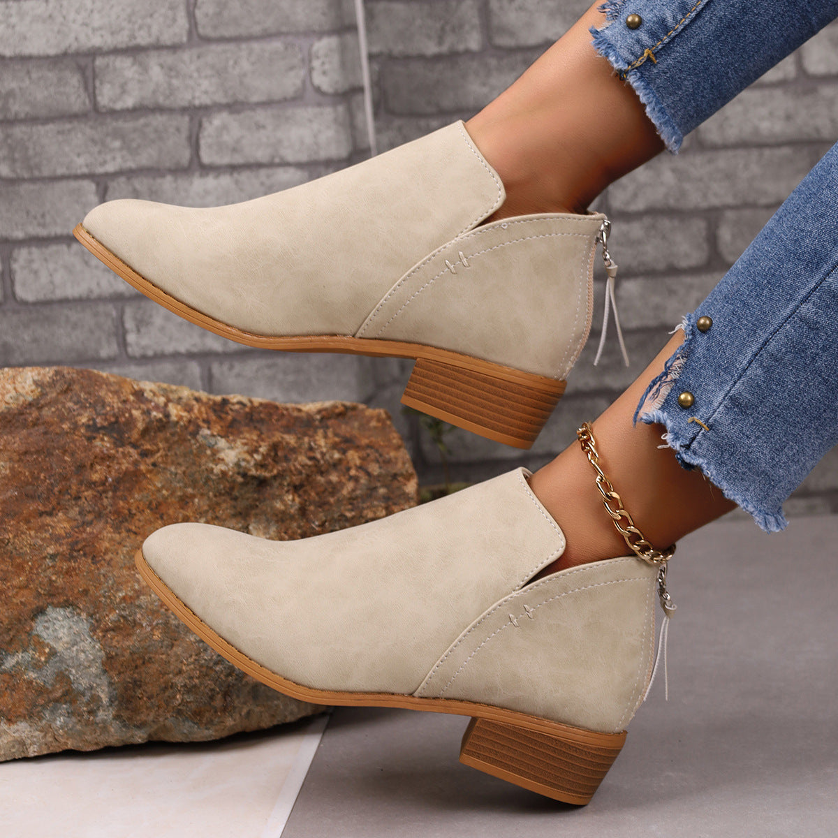 Iris - Trendy ladies ankle boots