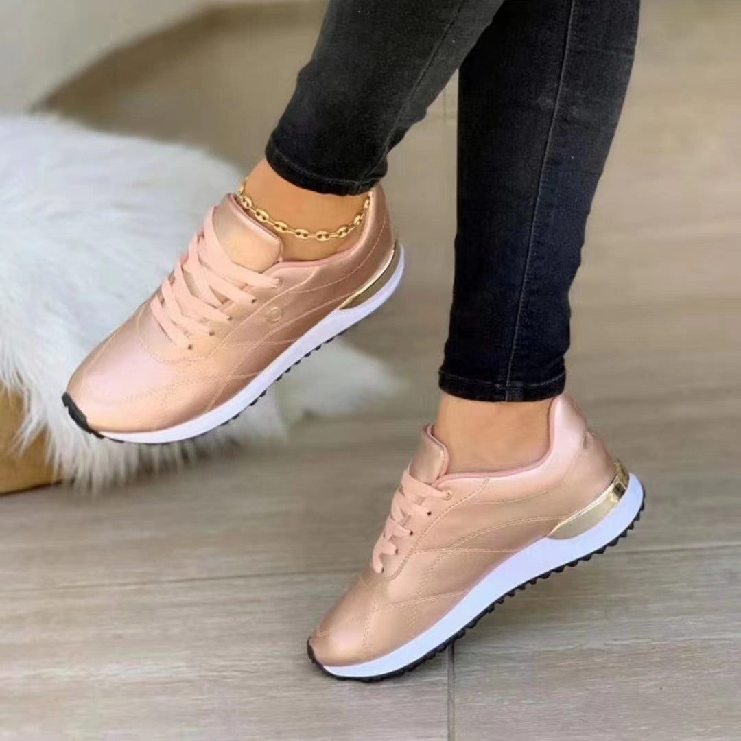 Celia - Comfortable leather ladies sneakers