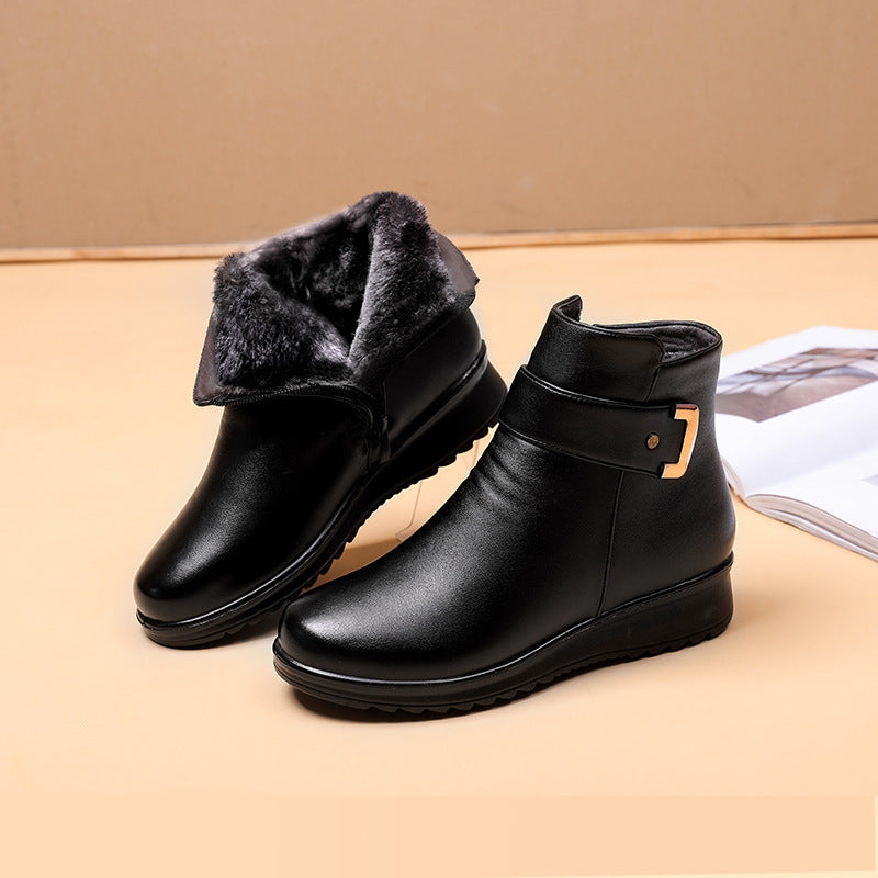 Emma - Orthopaedic leather boots for women