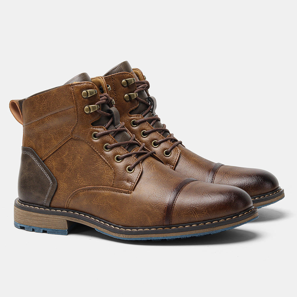 Omar - Vintage Leather Shoes for Men