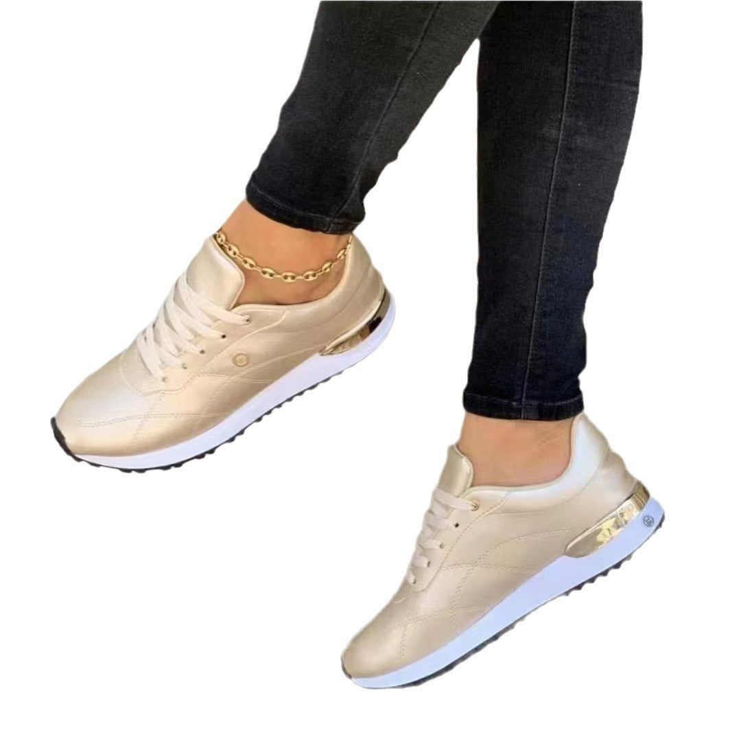 Celia - Comfortable leather ladies sneakers