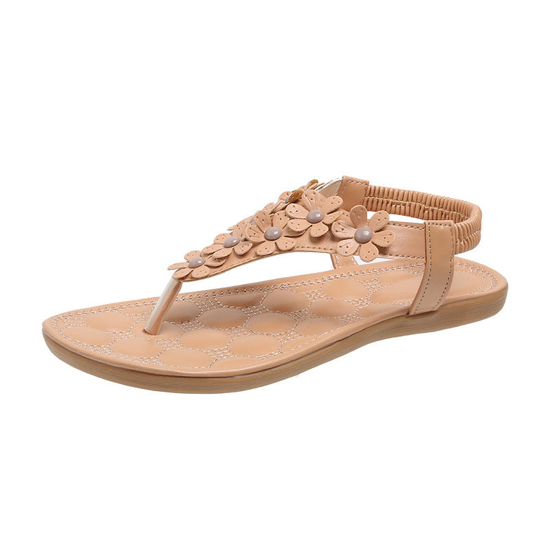 Grace - Sandals | Stylish Sandals With Floral Detail For Women