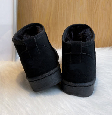 Isabella - Luxe Low winter boots with fur