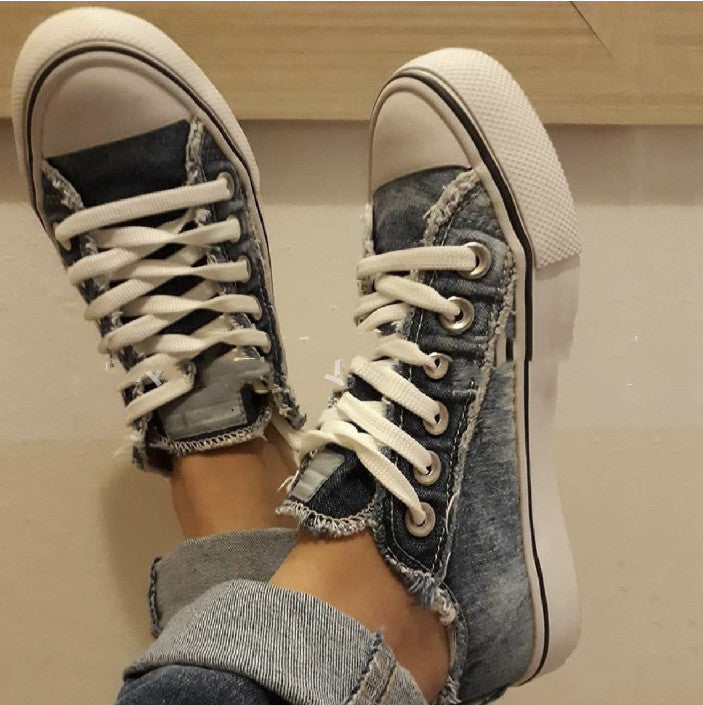Hendrika - Shoes I Canvas shoes with laces