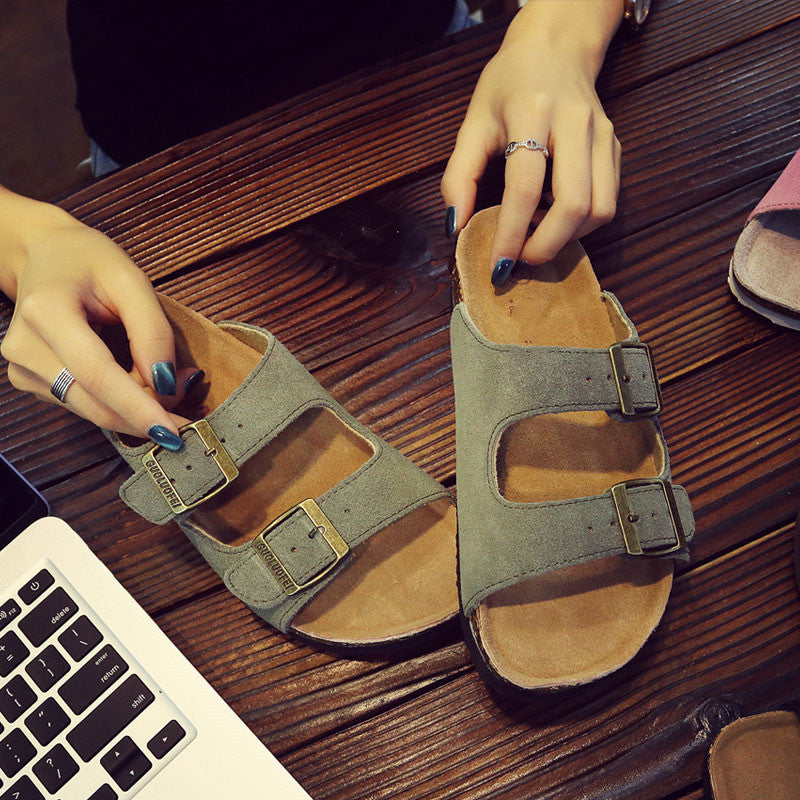 Scarlett - Orthopaedic sandals with cork footbed | Superior support