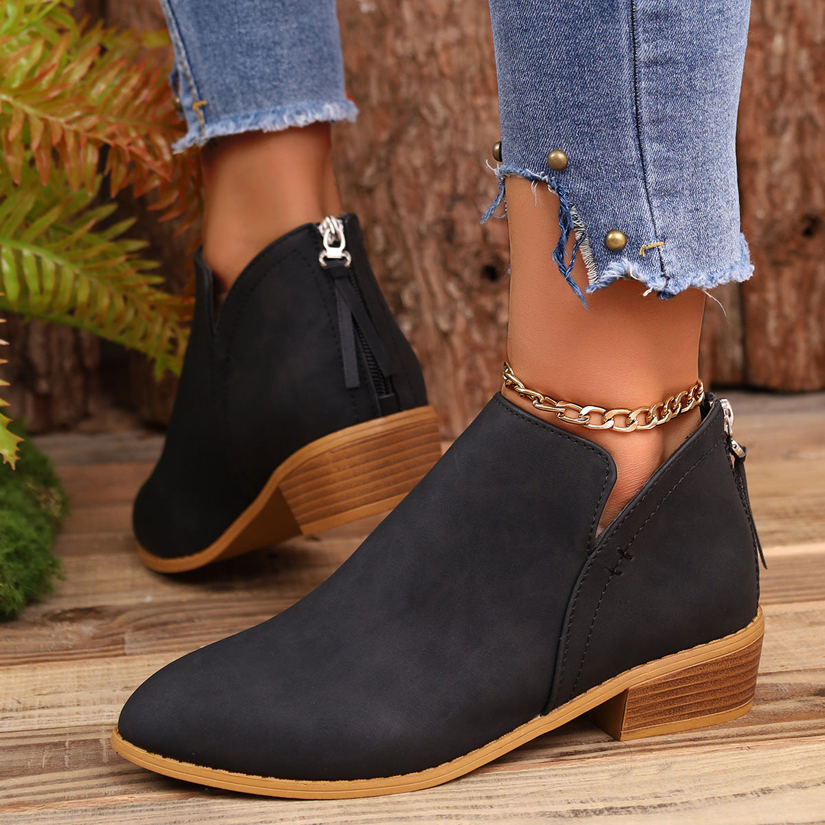 Iris - Trendy ladies ankle boots