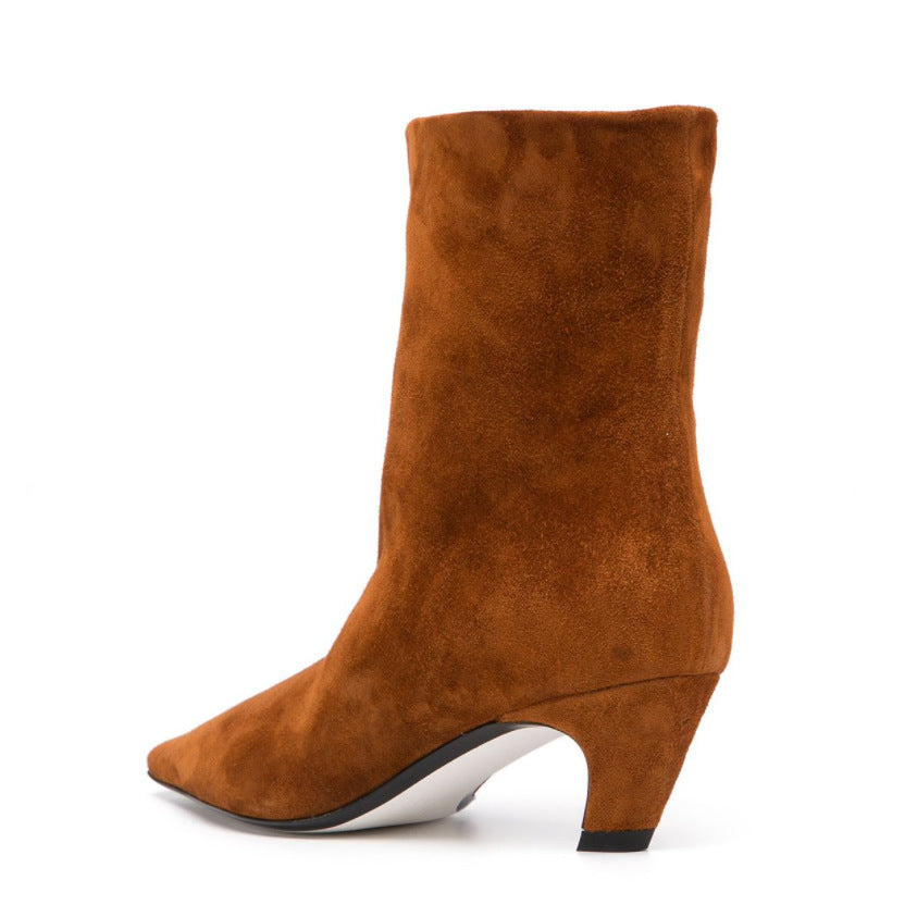 Sorena - Luxurious suede winter ankle boots
