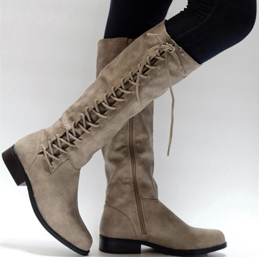 Elena - Comfortable women's high boots