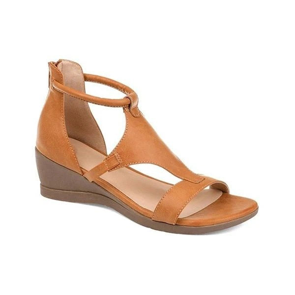 Charlotte - Elevatestyle Sandals | Women's Sandals With Raised Heel And Ankle Strap Design