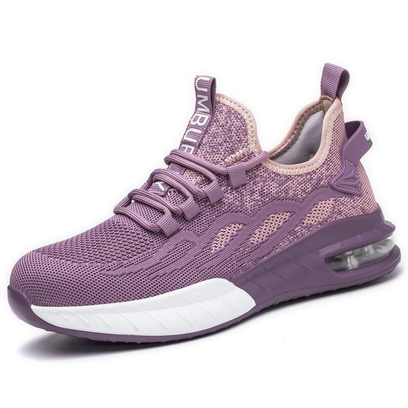 Steelsafe - Breathable ladies safety shoe with steel toe cap