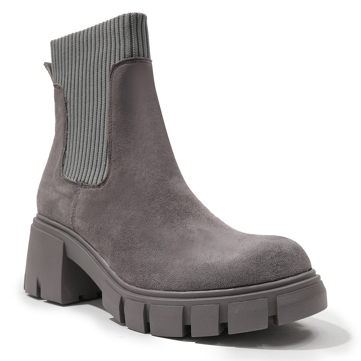 Eloise - Stylish suede winter shoes for women
