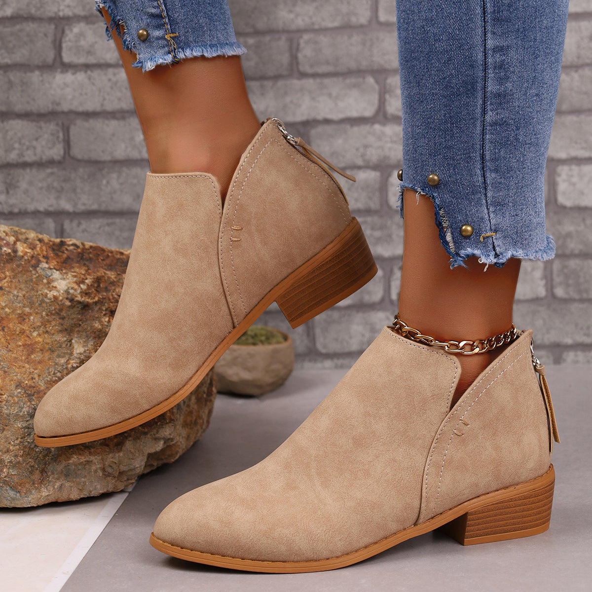 Iris - Trendy ladies ankle boots