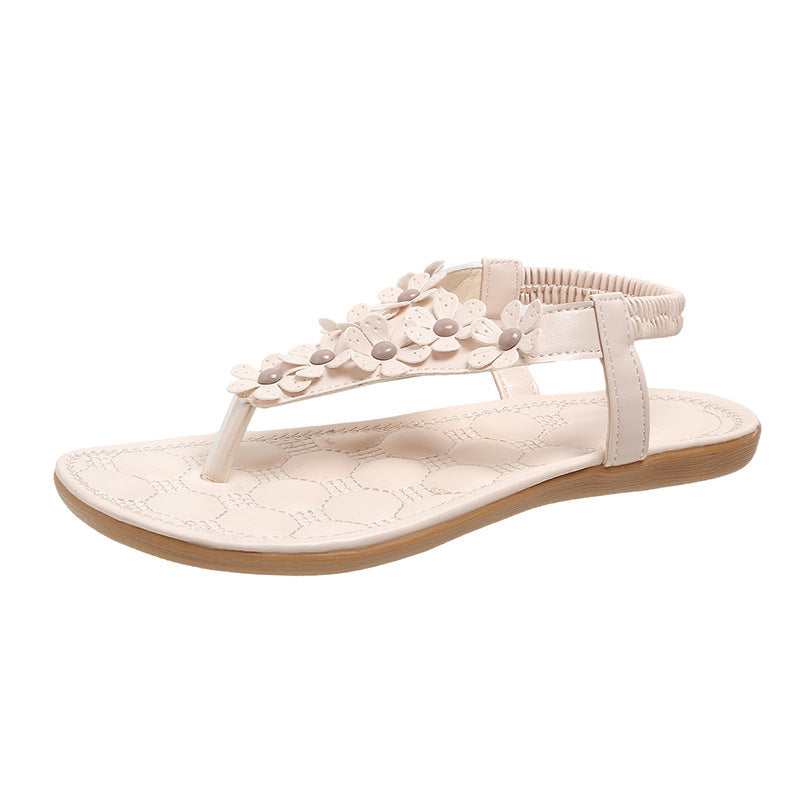 Grace - Sandals | Stylish Sandals With Floral Detail For Women