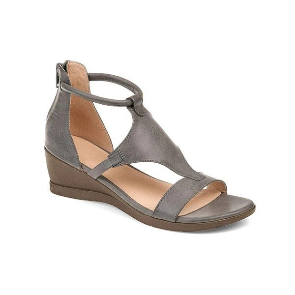 Charlotte - Elevatestyle Sandals | Women's Sandals With Raised Heel And Ankle Strap Design