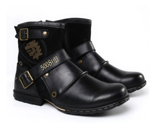 Elliot - Luxurious Men's Boots with Retro Charm